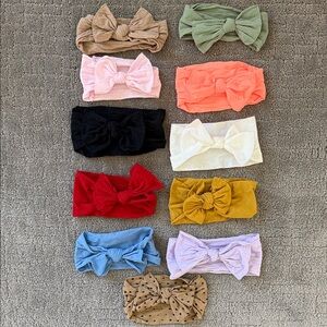 Charming Kids Bow Headband Bundle-Multicolor